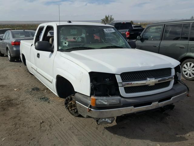 2GCEC19T651337851 - 2005 CHEVROLET SILVERADO WHITE photo 1