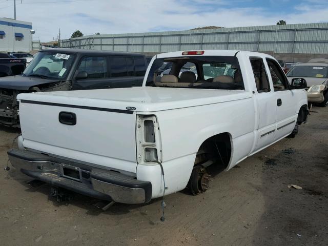 2GCEC19T651337851 - 2005 CHEVROLET SILVERADO WHITE photo 4