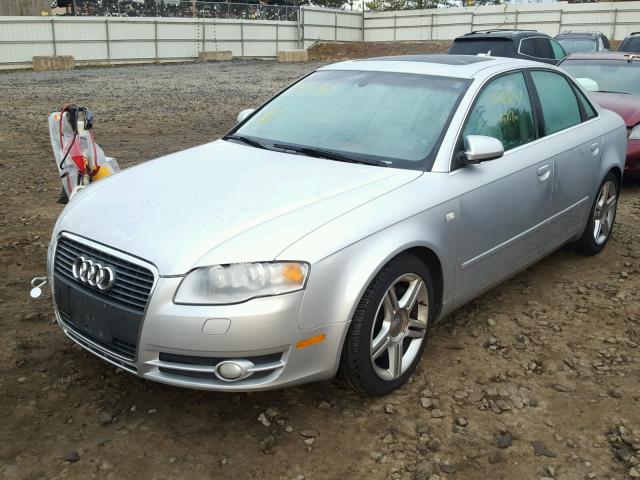 WAUDG68E45A472961 - 2005 AUDI A4 3.2 QUA SILVER photo 2