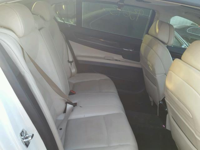 WBAKB83519CY59454 - 2009 BMW 750 LI WHITE photo 6