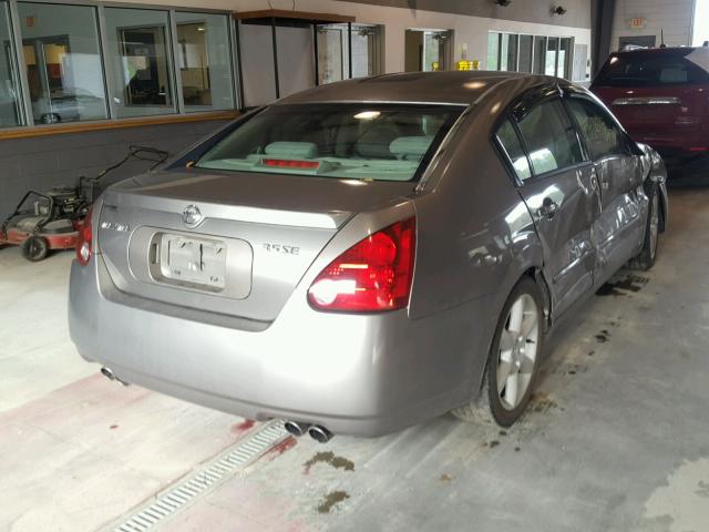 1N4BA41E86C811744 - 2006 NISSAN MAXIMA GRAY photo 4