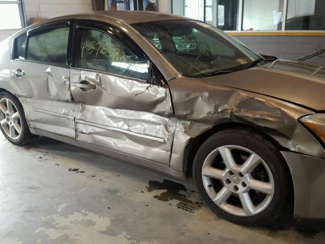 1N4BA41E86C811744 - 2006 NISSAN MAXIMA GRAY photo 9