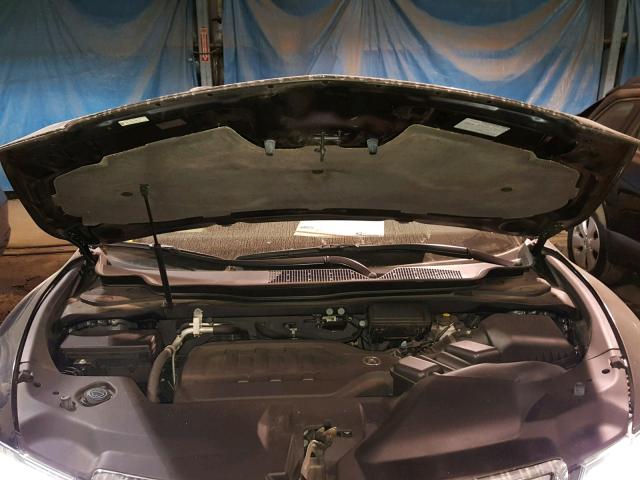 5FRYD4H8XEB031143 - 2014 ACURA MDX ADVANC GRAY photo 7