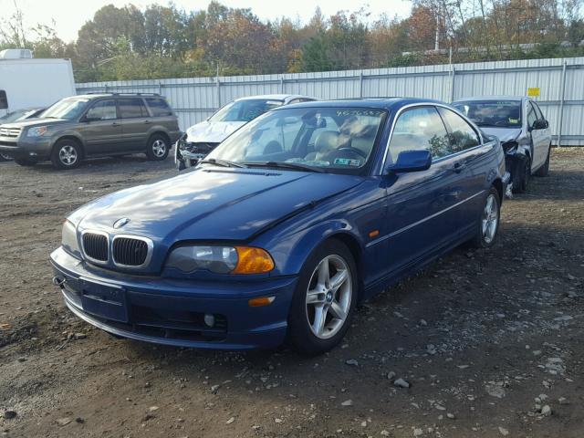 WBABN33403PG61730 - 2003 BMW 325 BLUE photo 2