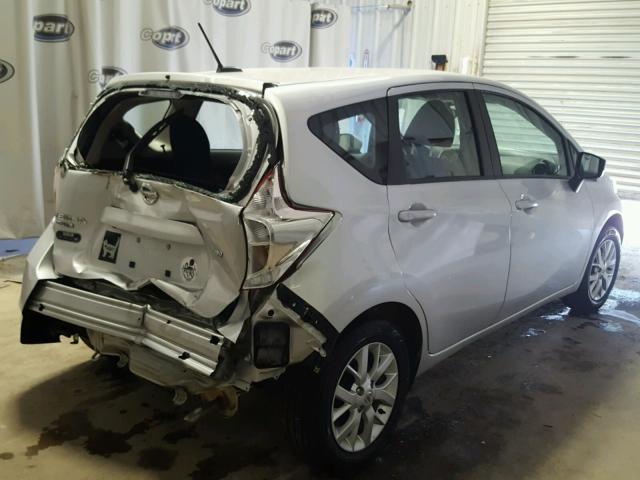 3N1CE2CP9HL355494 - 2017 NISSAN VERSA NOTE SILVER photo 4