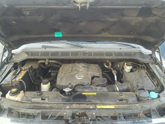 1N6AA07A17N225392 - 2007 NISSAN TITAN XE GRAY photo 7