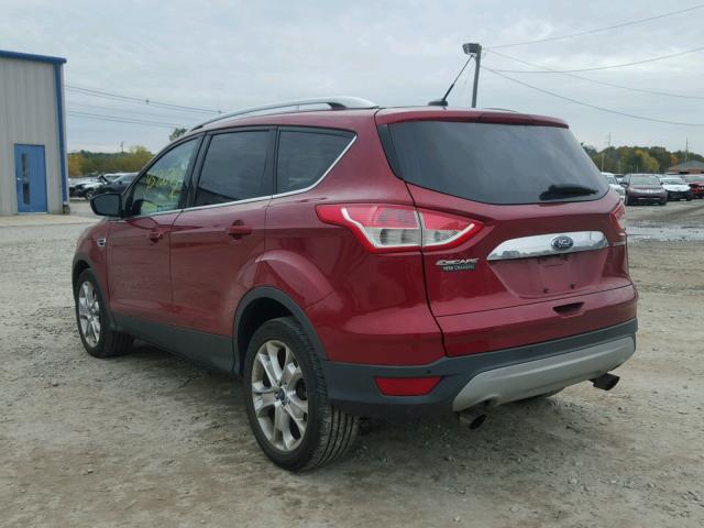 1FMCU9J92EUB19604 - 2014 FORD ESCAPE TIT RED photo 3