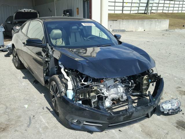 2HGFC3B37HH361762 - 2017 HONDA CIVIC EX BLACK photo 1