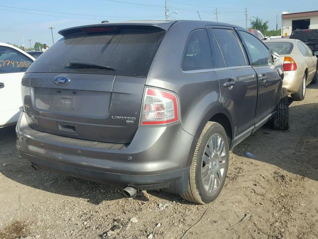 2FMDK4KC3ABA06963 - 2010 FORD EDGE LIMIT CHARCOAL photo 4