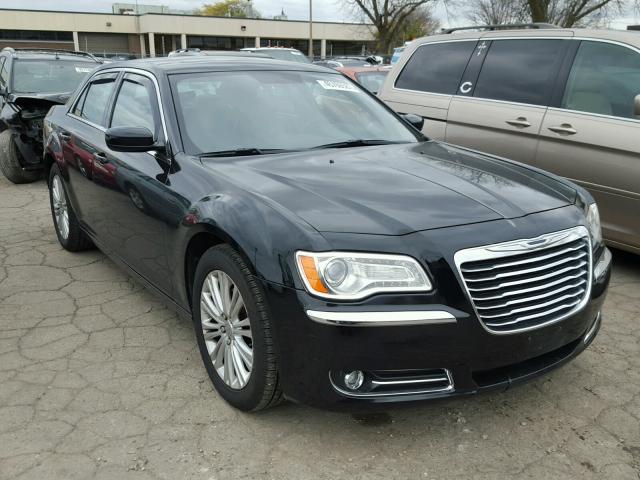 2C3CCARG7DH592108 - 2013 CHRYSLER 300 BLACK photo 1