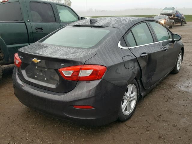 1G1BE5SM0H7135286 - 2017 CHEVROLET CRUZE LT CHARCOAL photo 4