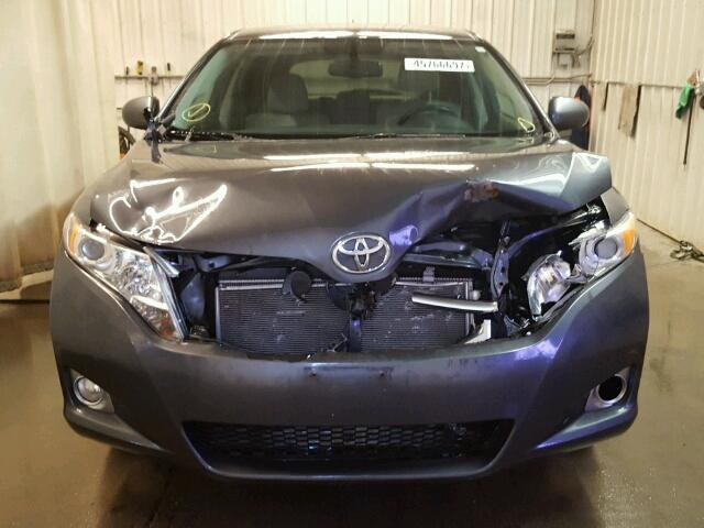 4T3ZA3BB8CU061732 - 2012 TOYOTA VENZA GRAY photo 9