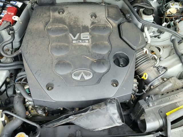 JNKCV51F34M715348 - 2004 INFINITI G35 SILVER photo 7