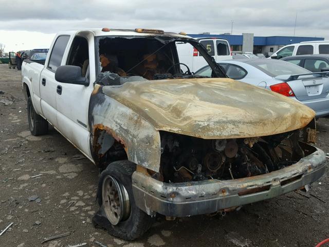 1GCHK23U35F933922 - 2005 CHEVROLET SILVERADO WHITE photo 1