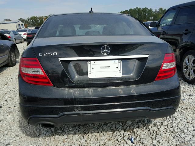 WDDGF4HB2CA667926 - 2012 MERCEDES-BENZ C 250 BLACK photo 9