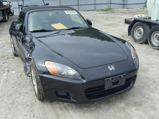 JHMAP11493T800059 - 2003 HONDA S2000 BLACK photo 1