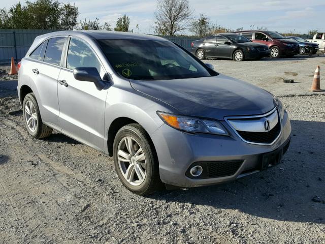 5J8TB3H57DL011625 - 2013 ACURA RDX TECHNO SILVER photo 1