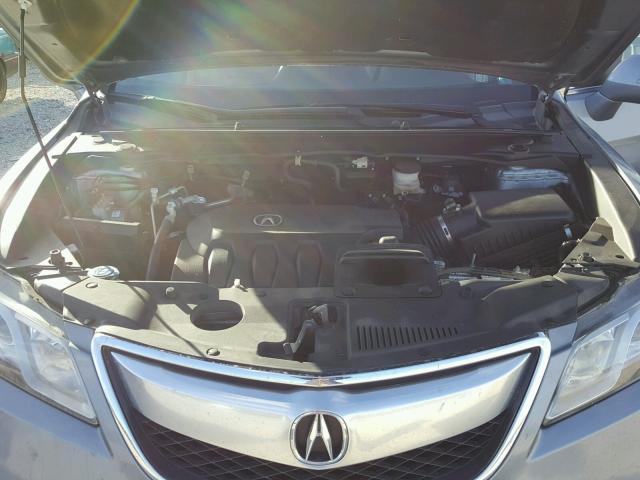 5J8TB3H57DL011625 - 2013 ACURA RDX TECHNO SILVER photo 7