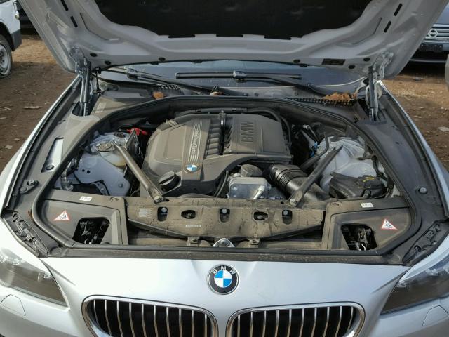 WBA5B1C55FD920699 - 2015 BMW 535 I SILVER photo 7