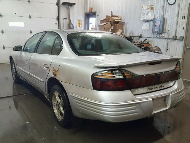 1G2HX54K0Y4148326 - 2000 PONTIAC BONNEVILLE SILVER photo 3