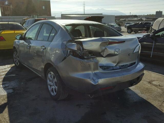 JM1BL1SG6A1166955 - 2010 MAZDA 3 I SILVER photo 3