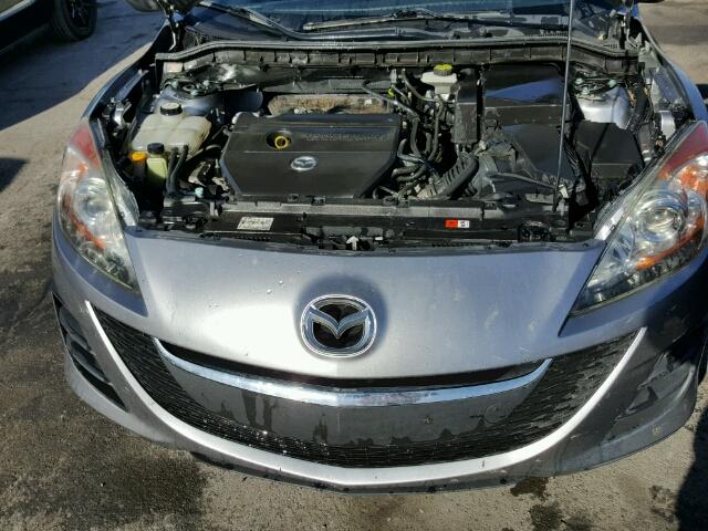 JM1BL1SG6A1166955 - 2010 MAZDA 3 I SILVER photo 7