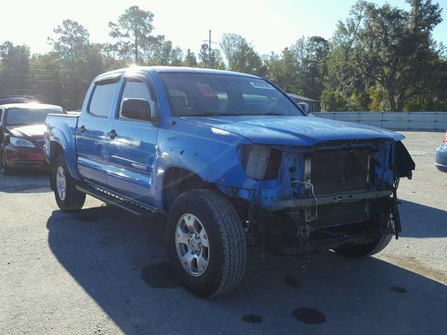 3TMJU62N79M074577 - 2009 TOYOTA TACOMA DOU BLUE photo 1