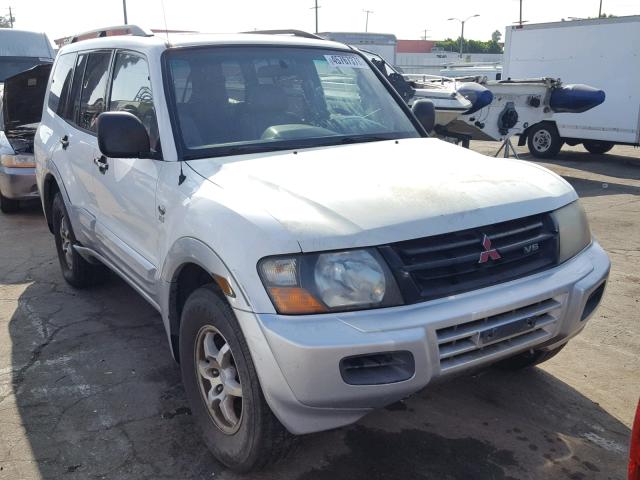 JA4MW31R01J034492 - 2001 MITSUBISHI MONTERO XL WHITE photo 1