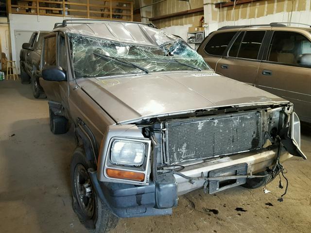 1J4FF48S1YL171219 - 2000 JEEP CHEROKEE S GRAY photo 1