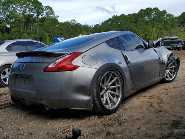 JN1AZ4EH8AM505751 - 2010 NISSAN 370Z SILVER photo 4