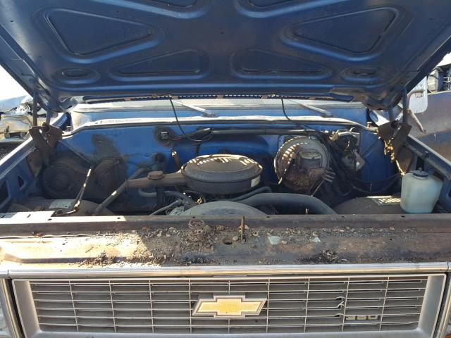 CCY243J137918 - 1993 CHEVROLET TRUCK BLUE photo 7