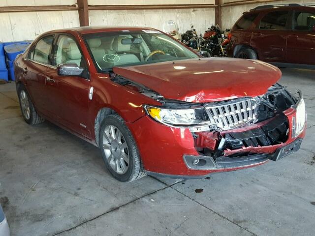 3LNDL2L30CR811310 - 2012 LINCOLN MKZ HYBRID RED photo 1