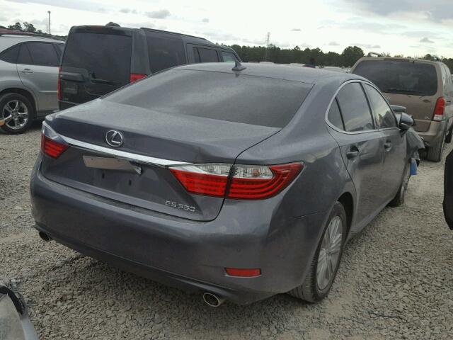 JTHBK1GG3D2056454 - 2013 LEXUS ES 350 GRAY photo 4