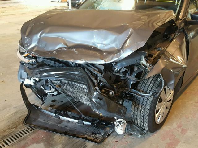 3VW2K7AJ1BM348177 - 2011 VOLKSWAGEN JETTA BASE 灰色 照片 9