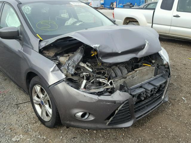 1FAHP3K21CL102205 - 2012 FORD FOCUS SE GRAY photo 10