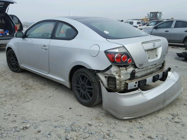 JTKDE177270180838 - 2007 SCION TC SILVER photo 3