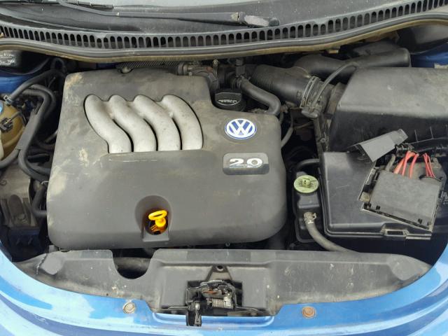 3VWCA21C8YM407567 - 2000 VOLKSWAGEN NEW BEETLE Mavi foto 7