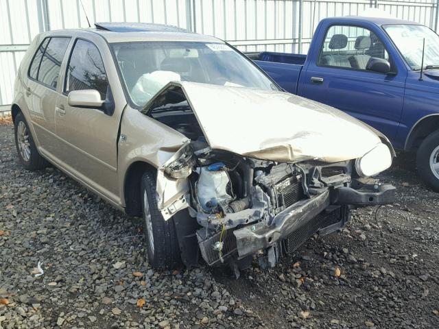 9BWGP61J634057374 - 2003 VOLKSWAGEN GOLF GLS T GOLD photo 1