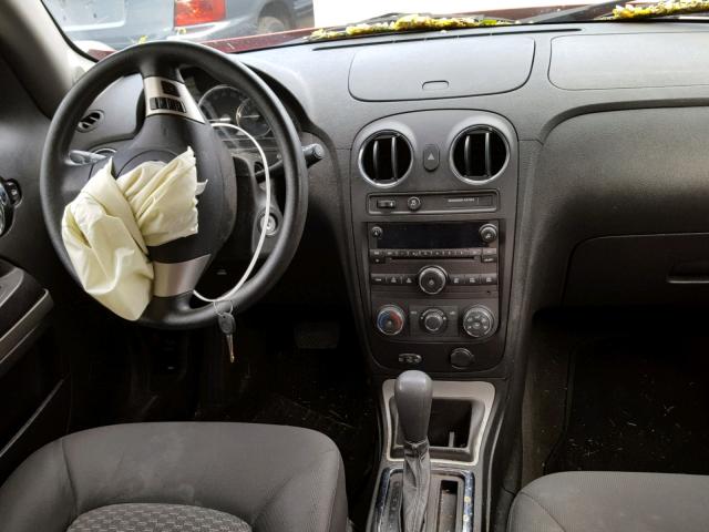 3GNBAADB3AS525613 - 2010 CHEVROLET HHR LS Rojo foto 9