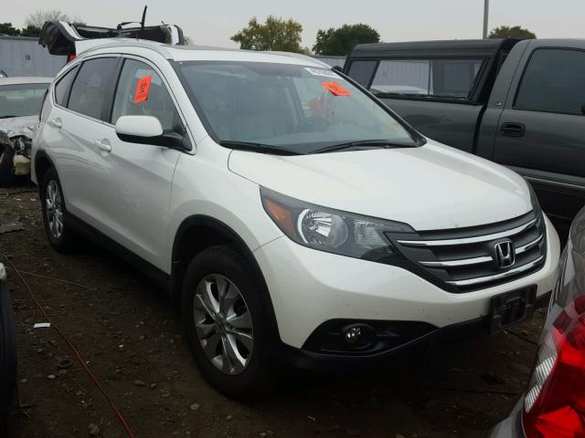 5J6RM4H70CL040841 - 2012 HONDA CR-V EXL WHITE photo 1