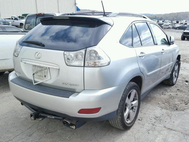 2T2GA31UX6C048159 - 2006 LEXUS RX 330 SILVER photo 4