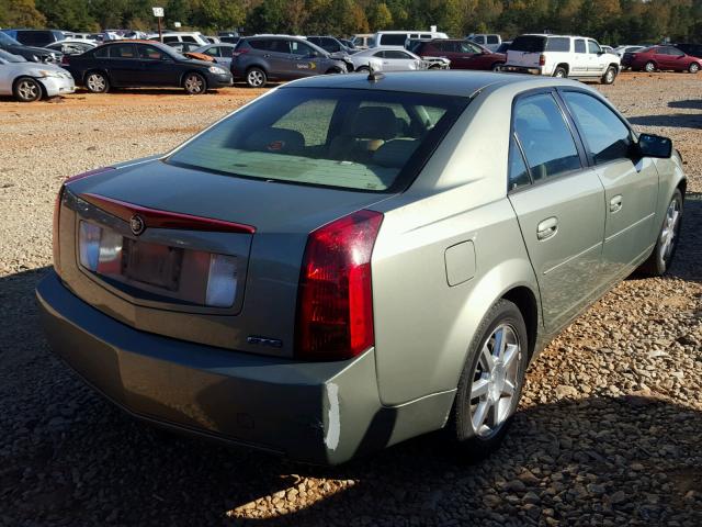 1G6DP567250134713 - 2005 CADILLAC CTS HI FEA GREEN photo 4