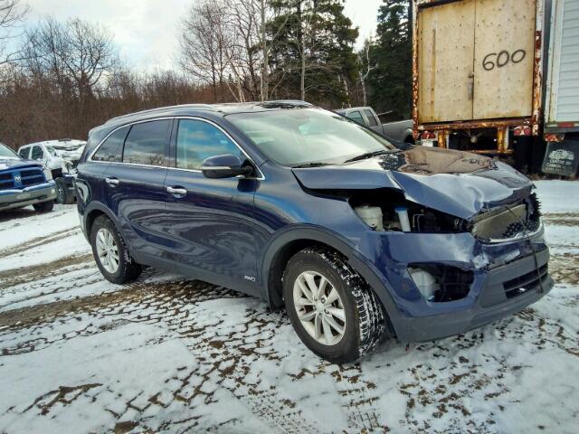 5XYPGDA33GG124701 - 2016 KIA SORENTO LX BLUE photo 1