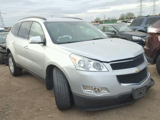 1GNKRGED1BJ360613 - 2011 CHEVROLET TRAVERSE L SILVER photo 1