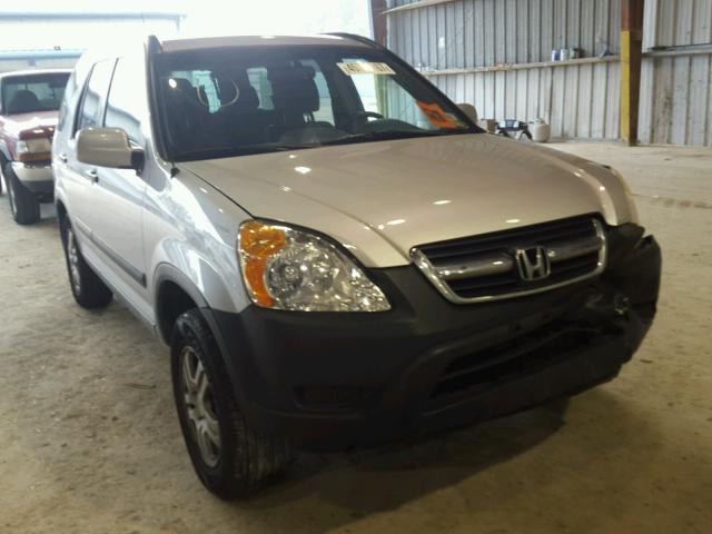 JHLRD78834C044256 - 2004 HONDA CR-V EX SILVER photo 1