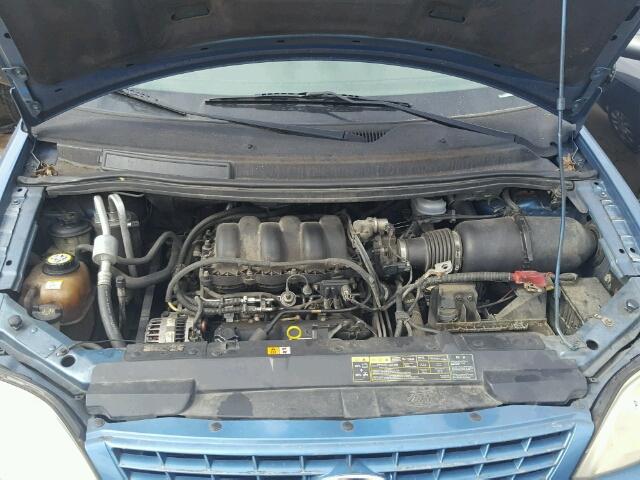 2FMZA50472BB92566 - 2002 FORD WINDSTAR BLUE photo 7