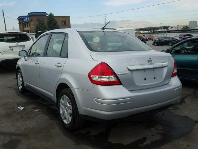 3N1BC1AP2BL463249 - 2011 NISSAN VERSA S SILVER photo 3