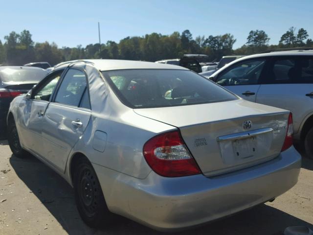 4T1BE30K83U756519 - 2003 TOYOTA CAMRY LE SILVER photo 3