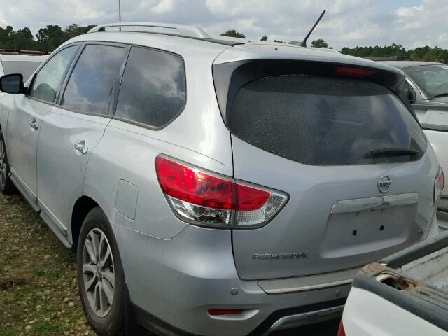 5N1AR2MN5FC665068 - 2015 NISSAN PATHFINDER SILVER photo 3