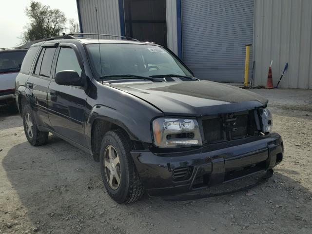 1GNDT13S662138769 - 2006 CHEVROLET TRAILBLAZE BLACK photo 1